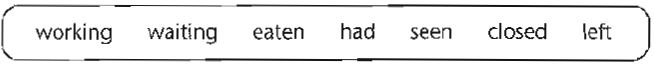 words c